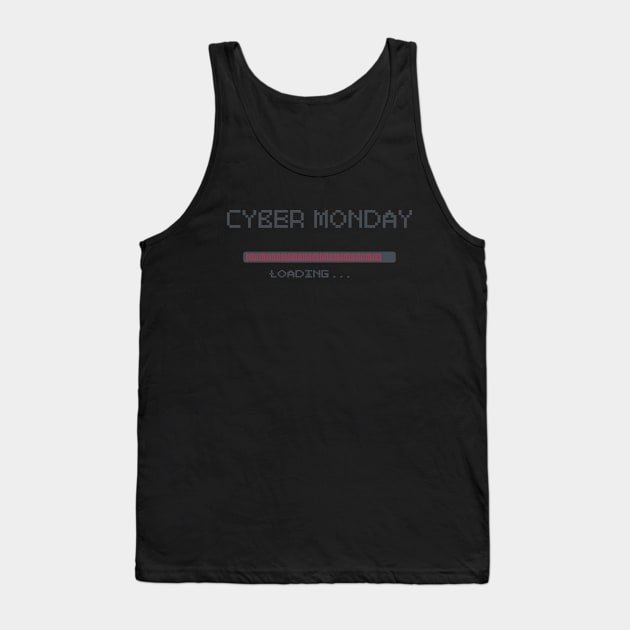 Cyber Monday Loading Tank Top by 99sunvibes